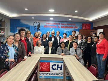 Kütahya İl Başkanlığında bayramlaşma programı konuşma anı