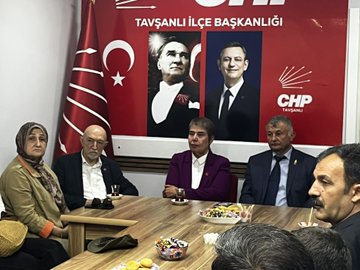 Tavşanlı İlçe Başkanlığında bayramlaşma toplantısı