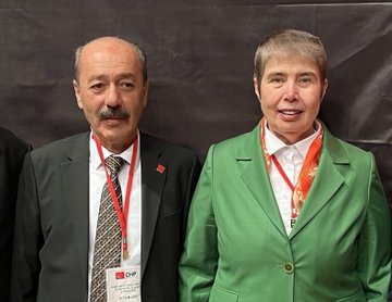 Kurultay alanında portre fotoğrafı